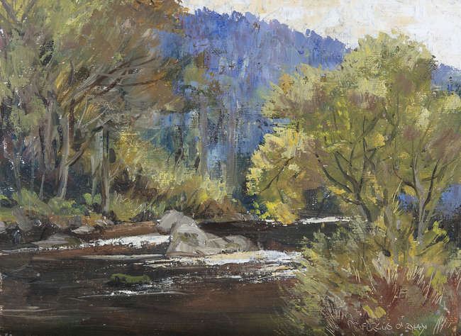 Fergus O'Ryan (1911-1989) 
Annamoe, Co. Wicklow, ..., Fine Irish Art at Adams Auctioneers