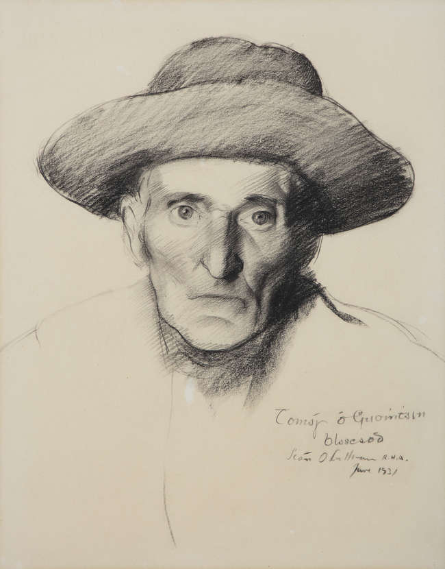 Seán O'Sullivan RHA (1906-1964)
The Islandman (To..., Fine Irish Art at Adams Auctioneers