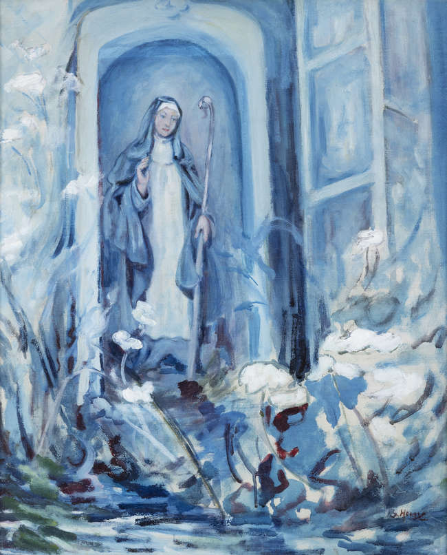 Grace Henry HRHA (1868-1953)
St Brigid of the Wel..., Fine Irish Art at Adams Auctioneers