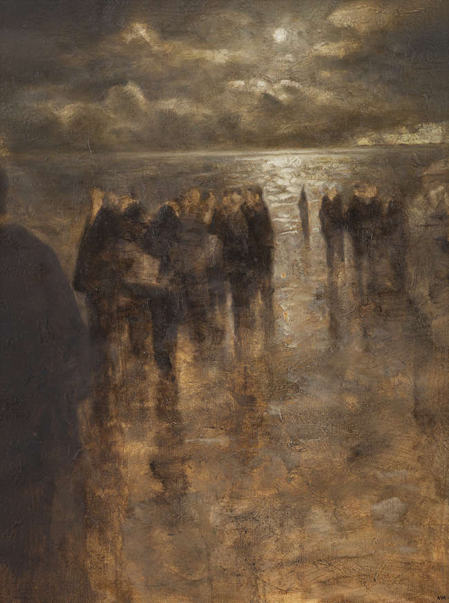 Noel Murphy (b.1970)
Moonlight Beach With Figures..., Fine Irish Art at Adams Auctioneers