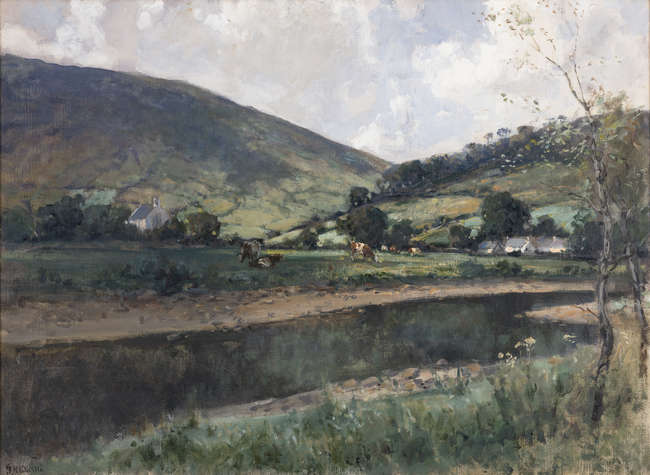 James Humbert Craig RHA RUA (1877-1944)
Cattle by..., Fine Irish Art at Adams Auctioneers