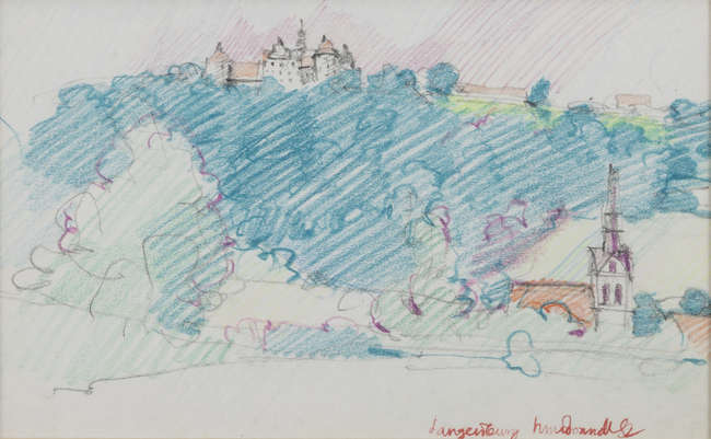 Hector McDonnell RUA (b.1947)
Langenburg
Pastel,..., Fine Irish Art at Adams Auctioneers