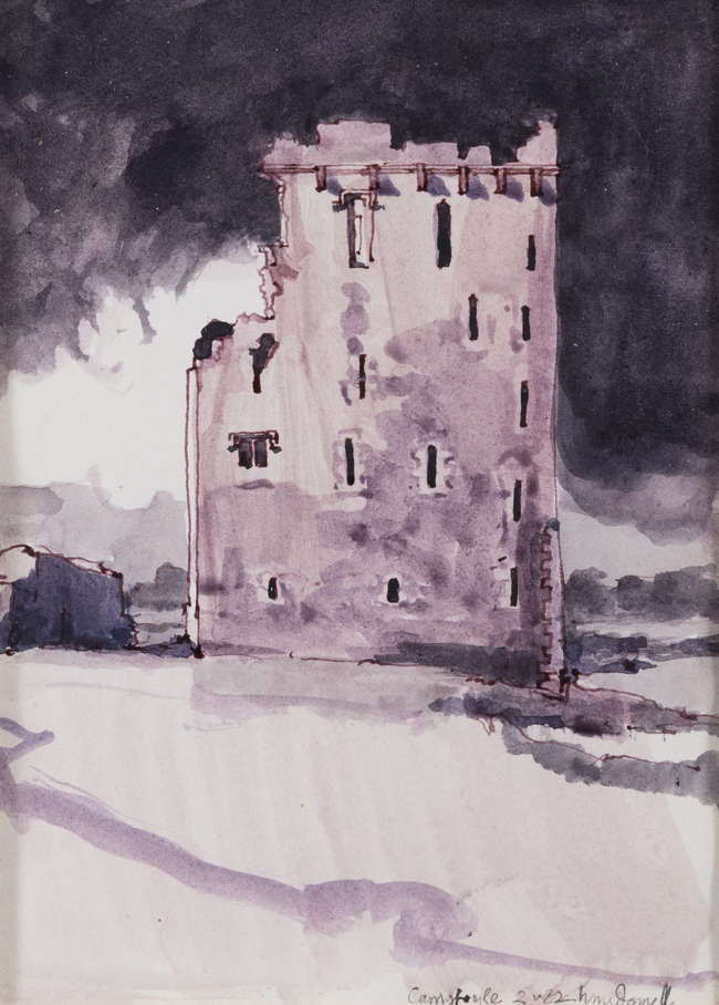 Hector McDonnell RUA (b.1947)
Castle
Watercolour, ..., Fine Irish Art at Adams Auctioneers