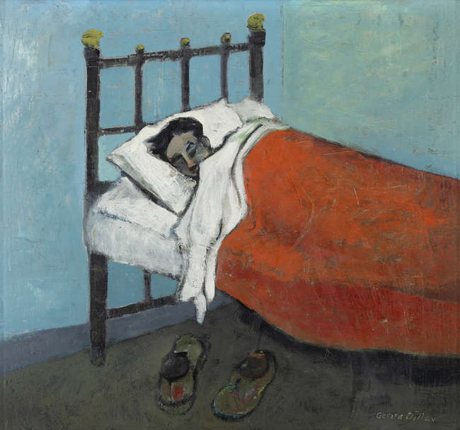 Gerard Dillon (1916-1971)
Sleeper in Spare Room
..., Fine Irish Art at Adams Auctioneers
