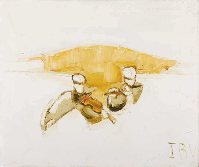 John B. Vallely (b. 1941)
Two Musicians
Oil on c..., Fine Irish Art at Adams Auctioneers