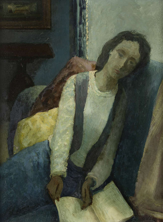 Daniel O'Neill (1920-1974) 
Interior with Figure..., Fine Irish Art at Adams Auctioneers