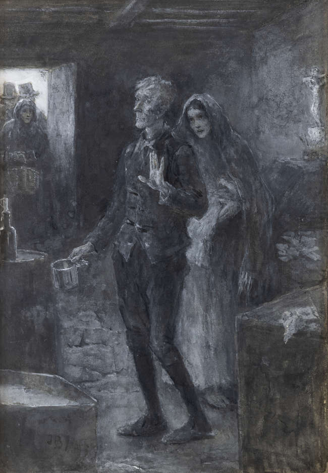 John Butler Yeats (1839-1922)
An Irish Cabin
Mon..., Fine Irish Art at Adams Auctioneers