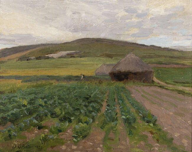 Dermod O'Brien PRHA (1865-1945) 
Near Sandyford, ..., Fine Irish Art at Adams Auctioneers