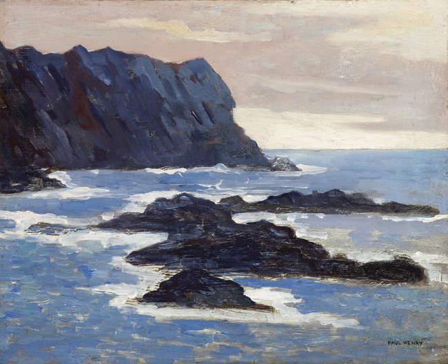 Paul Henry RHA (1877-1958)
Menawn Cliffs and Dooe..., Fine Irish Art at Adams Auctioneers