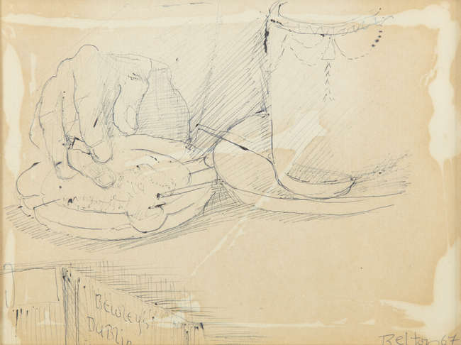 LIAM BELTON RHA (B.1947)
Cigarette Smokers, Fine Irish Art at Adams Auctioneers