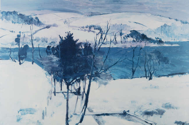 DEREK HILL HRHA (1916-2000)
Winter Landscape
Lit..., Fine Irish Art at Adams Auctioneers