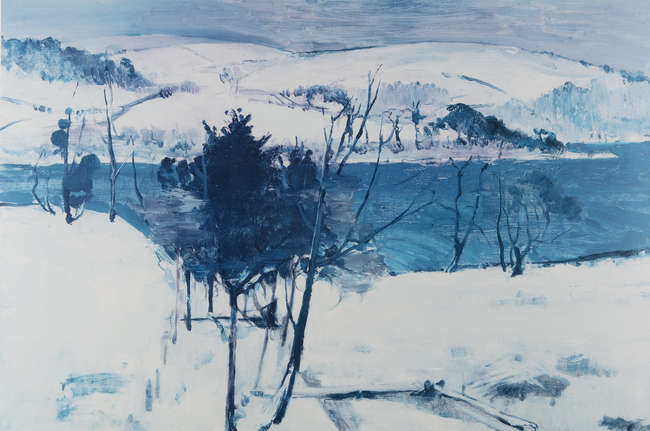 DEREK HILL HRHA (1916-2000)
Winter Landscape
Lit..., Fine Irish Art at Adams Auctioneers