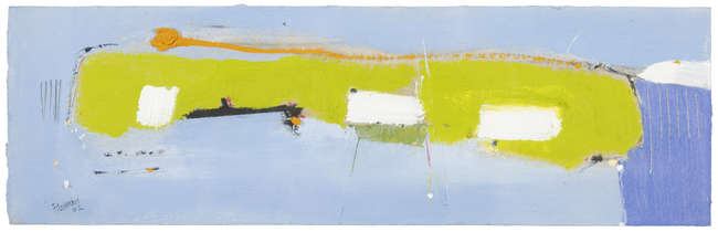 Mike Fitzharris (b.1952)
'Small Island'
Oil on b..., Fine Irish Art at Adams Auctioneers