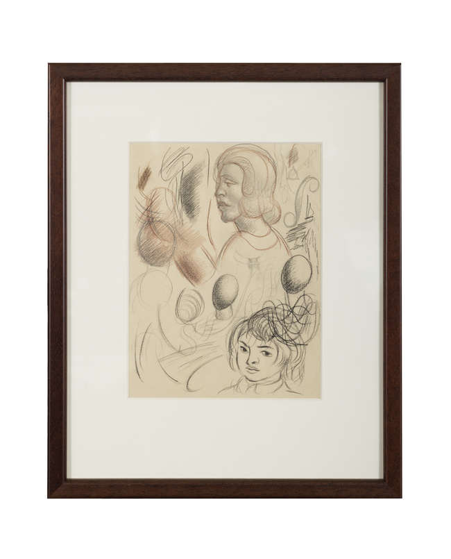 John Luke RUA (1906-1975)
Studies With Two Heads..., Fine Irish Art at Adams Auctioneers