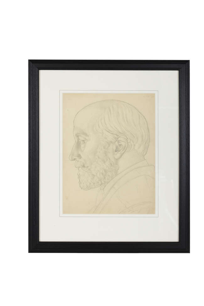 John Luke RUA (1906-1975)
Profile Portrait Study ..., Fine Irish Art at Adams Auctioneers