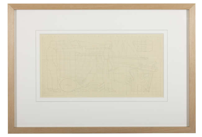 John Luke RUA (1906-1975)
Figures in a Cloth Facto..., Fine Irish Art at Adams Auctioneers