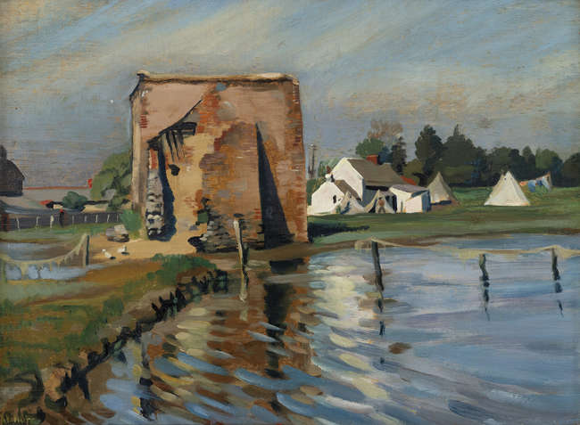Harry Kernoff RHA (1900-1974)
The Old Mill, Portm..., Fine Irish Art at Adams Auctioneers