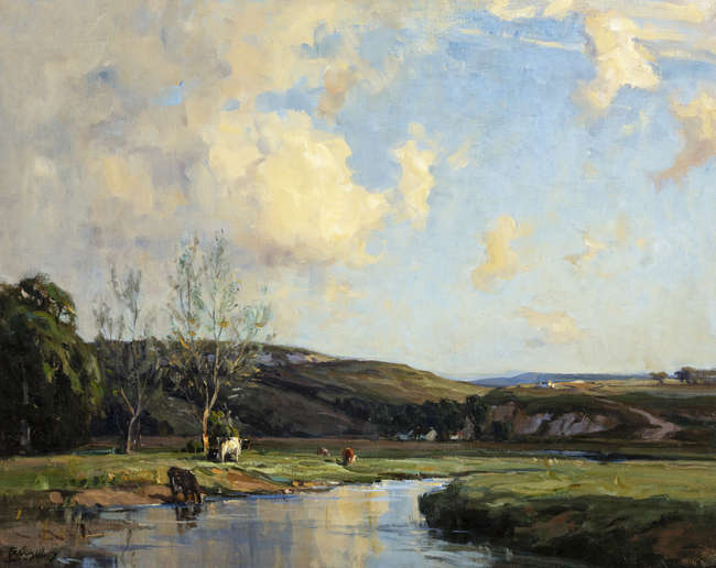 Frank McKelvey RUA RHA (1895 - 1974)
A Pastoral R..., Fine Irish Art at Adams Auctioneers