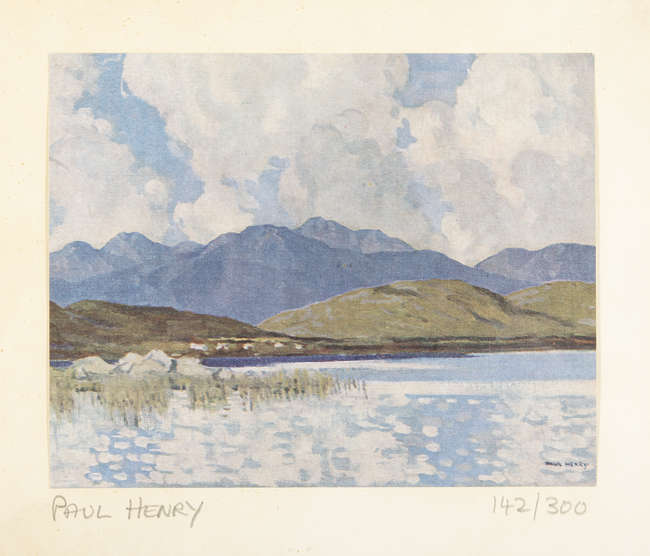 After Paul Henry RHA (1877-1958)
Connemara Landsca..., Fine Irish Art at Adams Auctioneers