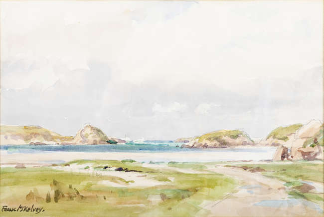 Frank McKelvey RHA RUA (1895-1974)
Beach at Maghe..., Fine Irish Art at Adams Auctioneers