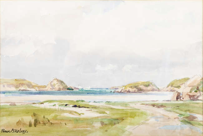 Frank McKelvey RHA RUA (1895-1974)
Beach at Maghe..., Fine Irish Art at Adams Auctioneers