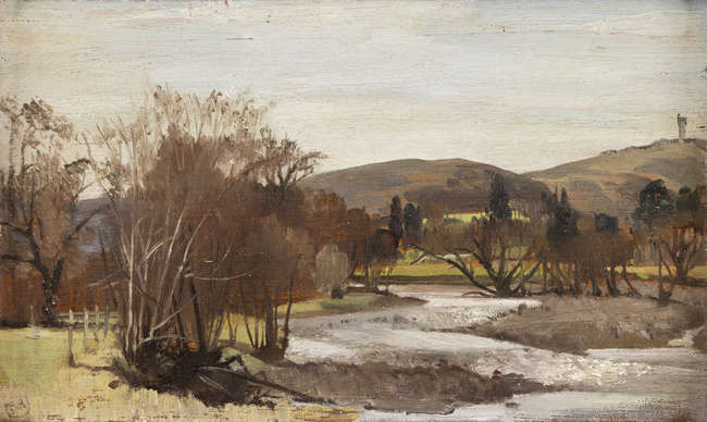 Derek Hill HRHA (1916-2000)
Tuscan Landscape
Oil..., Fine Irish Art at Adams Auctioneers