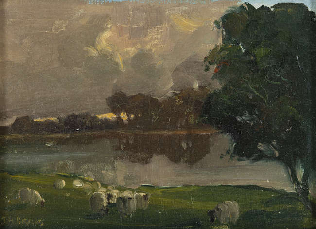 James Humbert Craig RHA RUA (1877-1944)
Grazing U..., Fine Irish Art at Adams Auctioneers