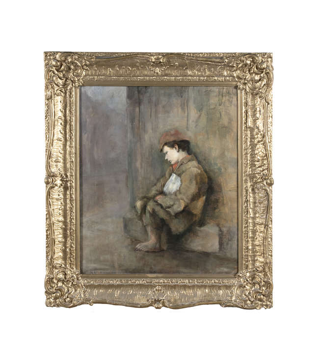 ATTRIBUTED TO RICHARD THOMAS MOYNAN RHA
The Little..., Fine Irish Art at Adams Auctioneers
