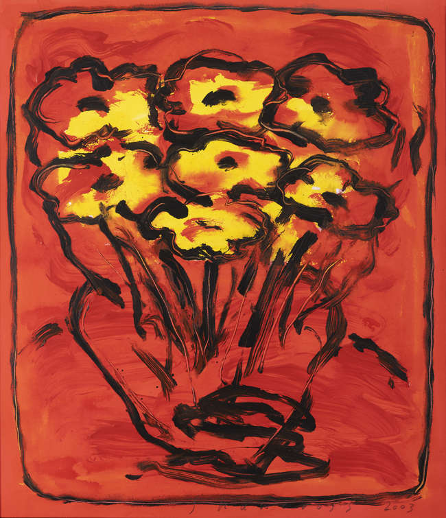Neil Shawcross (b. 1940)
Flowers
Mixed media on ..., Fine Irish Art at Adams Auctioneers