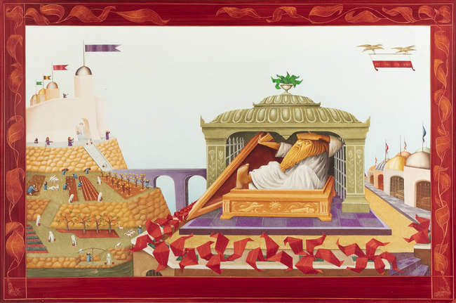 Barry Castle (1935-2006)
The Raising of Lazarus
..., Fine Irish Art at Adams Auctioneers