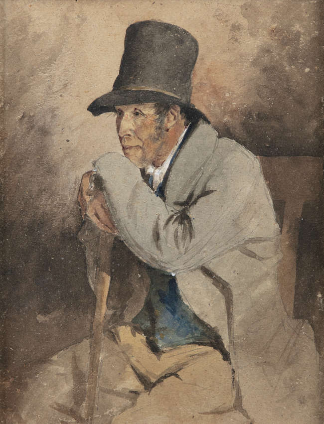 Erskine Nicol RSA ARA (1825-1904)
Study of a Seat..., Fine Irish Art at Adams Auctioneers