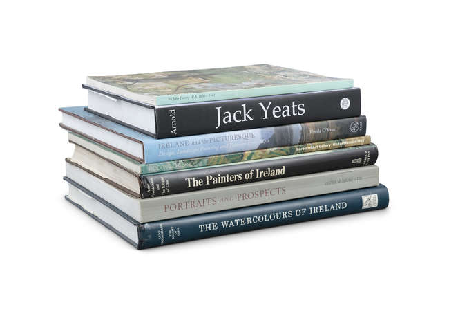 IRISH ART INTEREST - A COLLECTION OF EIGHT BOOKS/C..., Fine Irish Art at Adams Auctioneers