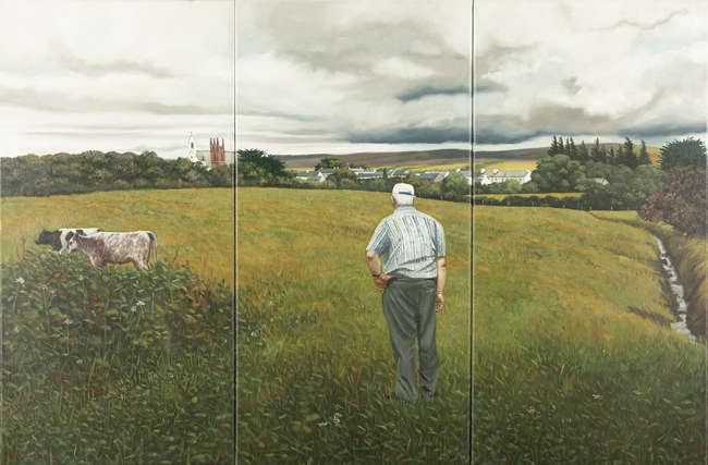 Martin Gale RHA (b.1949)
Back of Town (2003)
Tri..., Fine Irish Art at Adams Auctioneers