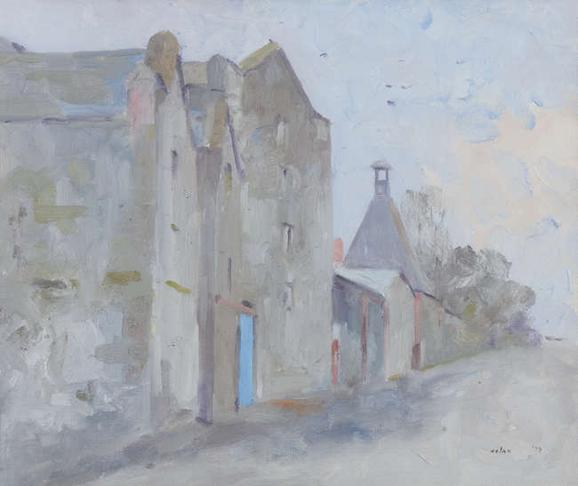 JAMES NOLAN RHA (1929-2015) 
Old Houses
Watercol..., Fine Irish Art at Adams Auctioneers