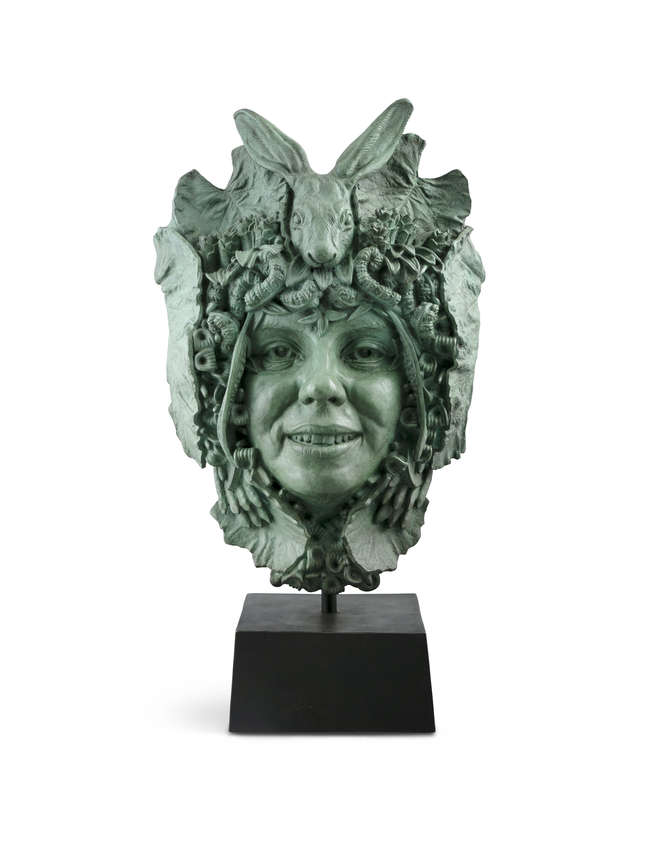 Rory Breslin (b.1963)
The June Mask
Bronze, 75 cm ..., Fine Irish Art at Adams Auctioneers