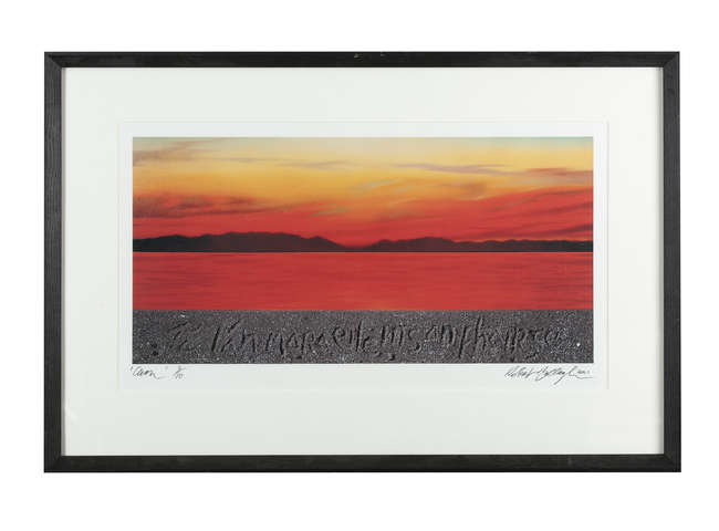 ROBERT BALLAGH (b.1943)
Cuan
Screenprint, 30 x 60...., Fine Irish Art at Adams Auctioneers