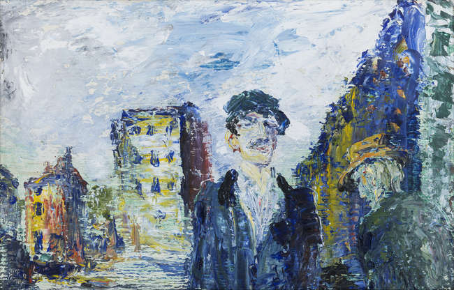 Jack Butler Yeats RHA (1871-1957)
Near the Docks ..., Fine Irish Art at Adams Auctioneers