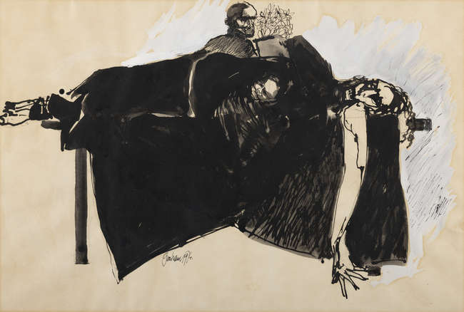 Patrick Graham (b.1943)
Untitled
Mixed media on ..., Fine Irish Art at Adams Auctioneers