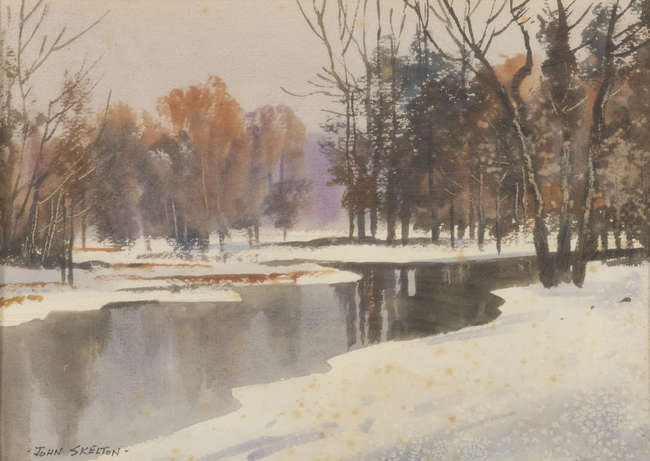 John Skelton (1925-2009)
Winter Reflections
Wate..., Fine Irish Art at Adams Auctioneers