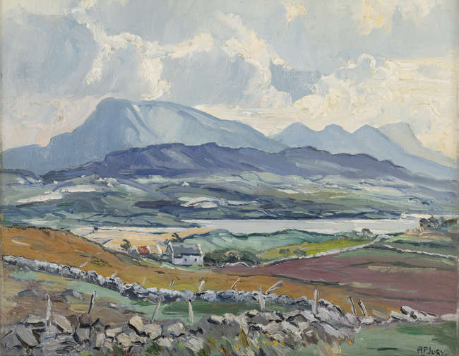 Anne Primrose Jury HRUA (1907-1995) 
Cottage in a..., Fine Irish Art at Adams Auctioneers
