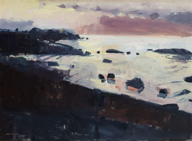 Brian Ballard RUA (b.1943) 
Sea at Innisfree
Oil..., Fine Irish Art at Adams Auctioneers