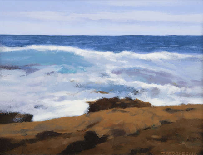 Trevor Geoghegan (b. 1946) 
The Wave
Oil on pane..., Fine Irish Art at Adams Auctioneers