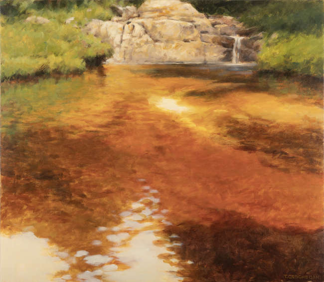 Trevor Geoghegan (b. 1946)
The Red Pool (Wicklow)..., Fine Irish Art at Adams Auctioneers