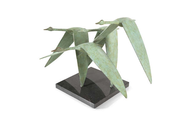 Eamonn O'Doherty (1939-2011) 
The Children of Lir..., Fine Irish Art at Adams Auctioneers