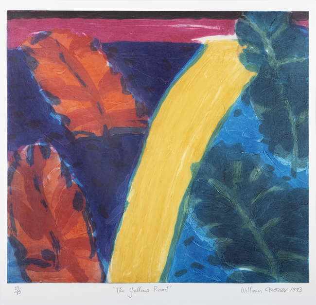 WILLIAM CROZIER HRHA (1930-2011)
The Yellow Road ..., Fine Irish Art at Adams Auctioneers