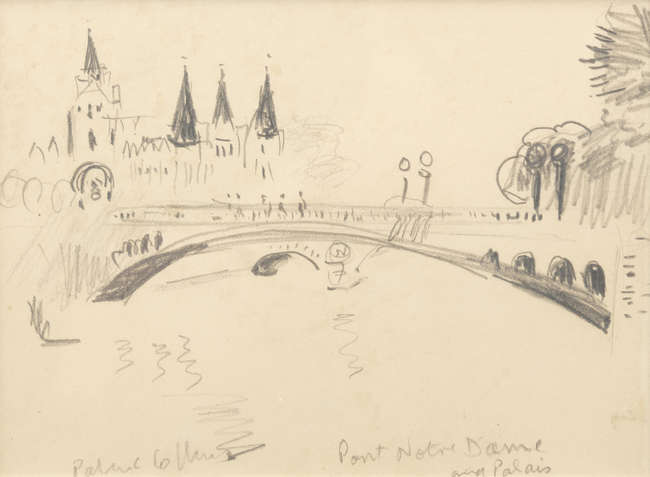 Patrick Collins HRHA (1911 - 1994)
Pont Notre Dam..., Fine Irish Art at Adams Auctioneers