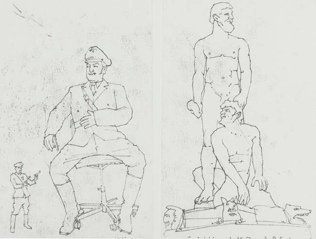 James Hanley RHA (b.1965)
David & Goliath, Cain & ..., Fine Irish Art at Adams Auctioneers