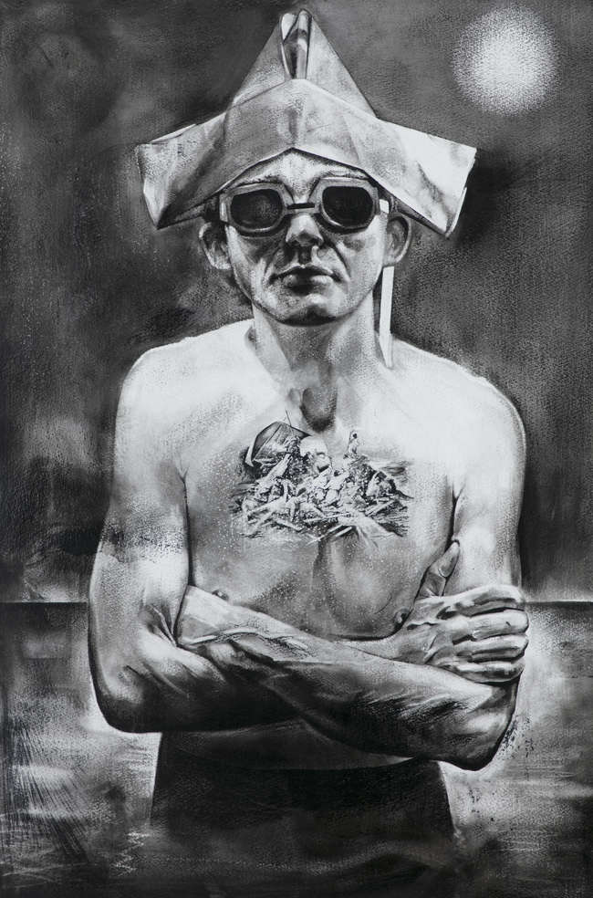 James Hanley RHA (b.1965)
George Raft
Conte on g..., Fine Irish Art at Adams Auctioneers