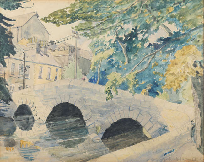 Harry Kernoff RHA (1900-1974)
Bridge at the Mall, ..., Fine Irish Art at Adams Auctioneers