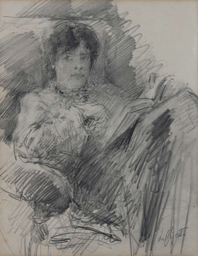 John Butler Yeats RHA (1839-1922)
Portrait of Lily..., Fine Irish Art at Adams Auctioneers